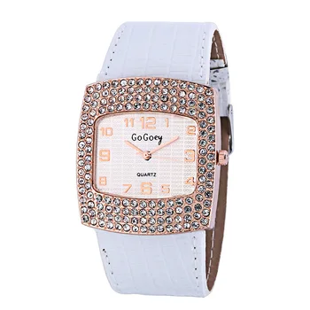 Marca Doamnă Elegantă Brățară Ceas Moda pentru Femei Stras Pătrat Dial Cuarț Ceasuri pentru Femei Reloj Mujer Ceas Nou Relogio 2020