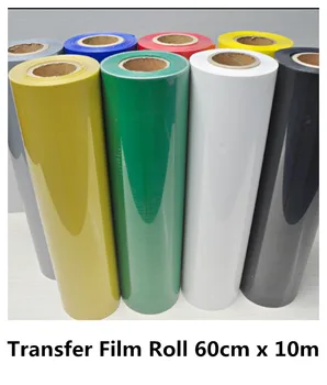 0.6*10m en-Gros la Cald Peeling Vinil PVC de Transfer de Căldură Rolă de Film T-Shirt Transfer de Film