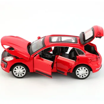 1:32 Cayenne Suv Diecasts & Vehicule De Jucărie Din Metal Model De Masina De Sunet De Lumină Mașină De Colecție, Jucării Pentru Copii, Cadou De Crăciun