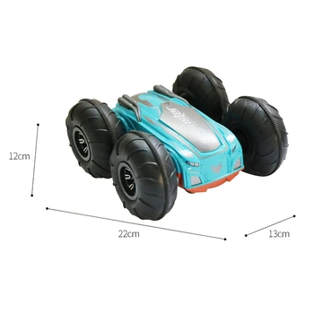 1:32 RC 2.4 G 4WD Stunt față-Verso Derivă Buggy Rola Masina de 360 de Grade Rock de Mare Viteză Flip Robot Modele de Vehicule de Jucărie pentru Copii