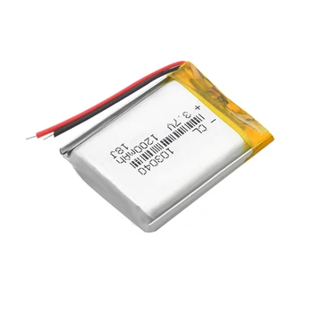 1-4P Baterie Litiu-Polimer 103040 Li-Po Reincarcabil 1200mAh Li-ion cu Celule Pentru GPS Bluetooth setul cu Cască Portabil DVD Recorder de Voce