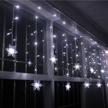 1.5x0.5m LED-uri Cortina Sloi de gheață Lumini LED-uri de Vacanță de Crăciun Ghirlande Șir de Benzi de Lumină, Pentru PETRECEREA de Nunta de BASM Decor de Anul Nou