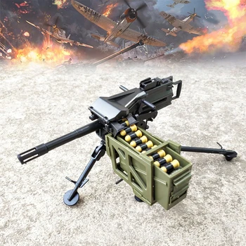 1/6 4D Arma Bloc Jucării NOI MK19 mitralieră Grea Lansator de arme militare Model de 12 țoli Acțiune Figura Sens DIY