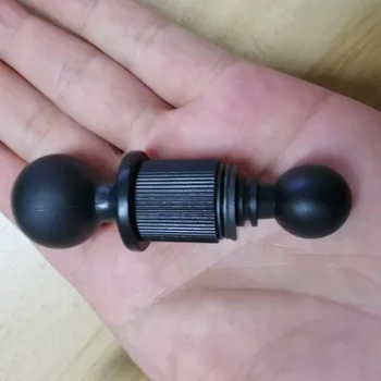 1 Inch Dublu de Bile 25mm mingea la 17mm ball joint adaptor compatbile pentru RAM mounts pentru Garmin telefon și gps pentru gopromount
