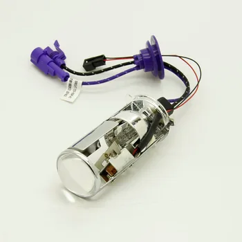 1 pereche 55W Lampa H4 Mini Proiector Lentilă H4 hi-lo fascicul bixenon Automobles Bec