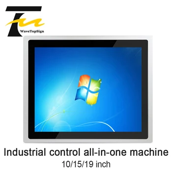 10 15 19 inch Control Industrial All-in-one cu Ecran Tactil Încorporat Praf-Dovada PLC Calculator Comprimat
