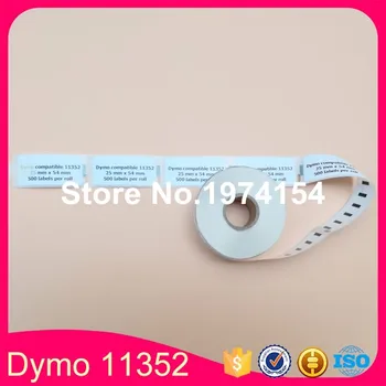 100 x Role Compatibile Dymo Etichete 11352 (Dymo 11352) 54mm x 25mm adeziv autocolant hartie Termica