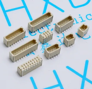 100buc Verticale 1.0 mm Pas SMD Conector Plug-in Baza 2P/3P/4P/5P/6P/8P/10P