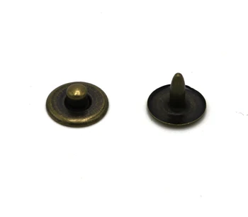 100sets 9.5 mm nit din alamă pentru blugi placare cupru antic blugi butonul de unghii
