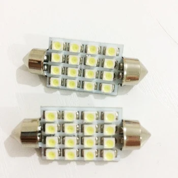 100x Super-Luminos C5W 31mm 36mm 39mm 41mm Alb 3528 1210 16 SMD Festoon Dom Becuri cu LED-uri de Interior veioze