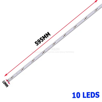 10buc 1W 3W 5W LED Aluminiu Placă de Bază 400mm 500mm 595mm PCB Bord DIY Pentru 10W 25W 50W Watt de Mare Putere Lumina Margele