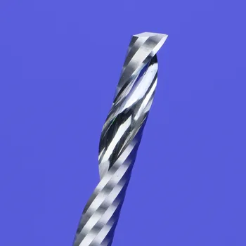 10buc 2.0x10mm Singur Flaut Spirală Cutter 3A Calitate de TOP CNC End Mill Carbură de router Pentru Lemn, Acrilice, PVC, MDF Frezat Cutter