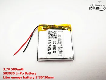 10buc Litru de energie a bateriei Bun Qulity 3.7 V,500mAH,503030 Polimer litiu-ion / Li-ion pentru JUCĂRIE,POWER BANK,GPS,mp3,mp4
