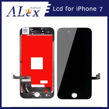 10buc/lot de calitate de top pentru iphone 7 OEM lcd-uri Pentru iPhone 7 culoare frumoasa LCD Display Complet cu Touch Digitizer gratuit DHL