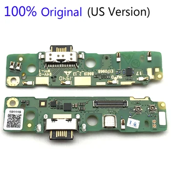 10buc/Lot, USB Port de Încărcare Bord Flex Conector de Cablu Piese Pentru Motorola Moto G7 Putere Microfon Module