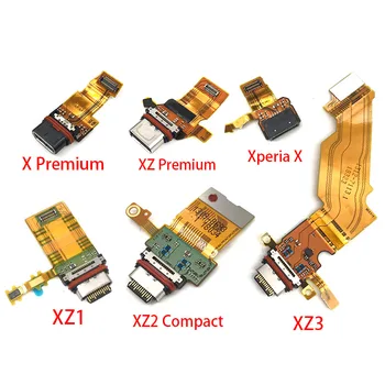 10buc/Lot,Încărcător de Bord Flex Pentru Sony Xperia X XZ XZ1 XZ2 Compact Premium XZ3 Port USB Conector Dock de Încărcare Cablu Panglică