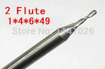 10buc/set 1.0 MM 2 Flaut HSS & Aluminiu endmill freze CNC Pic de Frezat Mașini-unelte de Tăiere instrumente.Strung Tool,router pic