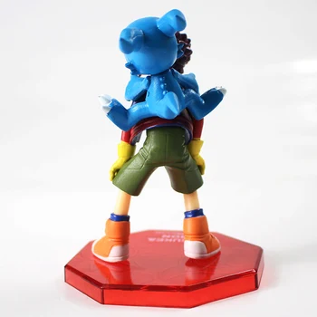 10cm New Sosire Anime Digimon Adventure 02 Daisuke Motomiya & V-mon Figurina PVC figurina de Colectie Model Jucarii Papusa