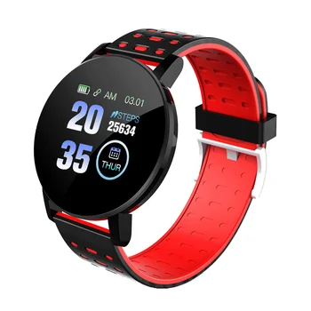 119plus Femei de Moda 3D pline de culoare Touch Ecran Sport Ceasuri Inteligente Ceas Inteligent 2020 Monitor de Ritm Cardiac Smartwatch Bărbați Reloj