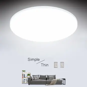 15/20/30 / 50W Ultrathin LED Lumini de Plafon cu Led-uri Moderne Tavan Lămpi Pentru Camera de zi Montate pe Suprafață Plafon cu Led-uri de Iluminat în 2020
