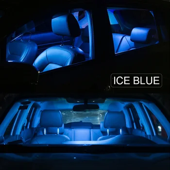 15buc Canbus Dom Harta Ușă Portbagaj Interior de Lumină Led-uri Bec Pachet Kit Pentru 2006-2013 MINI Cooper R56