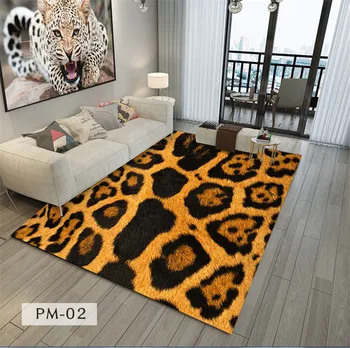 16 Tipuri DeMissir Blana Animalelor Imitație De Piele De Leopard Imprimate Covor Pentru Camera De Zi Dormitor Vibrante Decor Acasă Mat Covoare