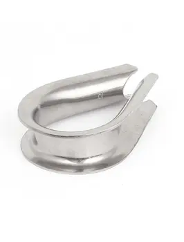 16mm 5/8 inch din Oțel Inoxidabil Sârmă Cablu Degetare de Argint Ton