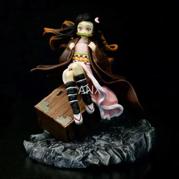 17CM Demon Slayer Kamado Nezuko Periferice Figura PVC Acțiune Anime Colectare Model de Păpușă Jucărie demon slayer cadouri minunate