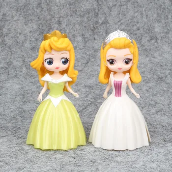 18pcs/set Disney Princess Cifre Magiclip Rochie Încurcat Alice Amber Tiana Papusi Elsa Anna Model de Set de Jucarie pentru Copii Pentru Copii