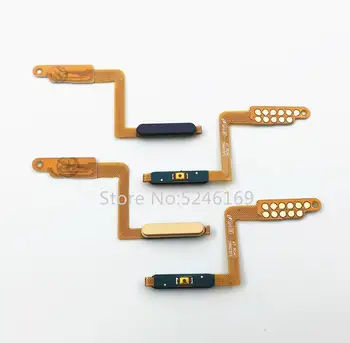 1buc Cheie se Întoarcă Acasă Buton Meniu Senzor de Amprentă digitală Cablu Flex Pentru Samsung Galaxy A7 2018 A750 Atinge Reparații Parte