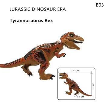 20 Mai Mari Dinozauri Blocuri pentru MOC Jurassic Park Lume pentru Copii Cadouri Baieti Jucarii Compatibil Oraș Technic Cărămizi Dino