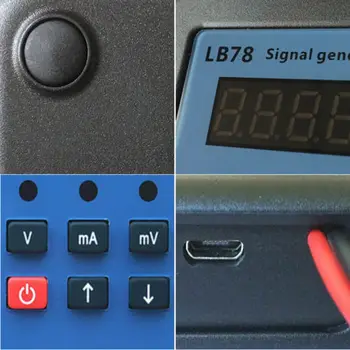 2019 LB78 4-20mA/0-10V/mV generator de Semnal sursa calibrator cu PLC、DCS、ESD