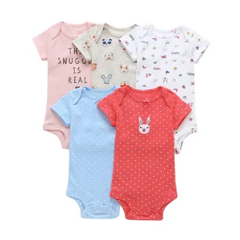 2020 Baby Cotton Romper Triunghi Scurt Alpinism Romper 5 Cinci Piese Set baby haine băiat nou-născuți haine copii body baby girl