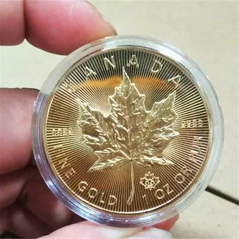 2020 Canada 20 de Dolari de Monede de Aur de Frunze de Arțar Commonwealth Regina de Monede Comemorative Colecta Token Cadou Picătură de transport maritim