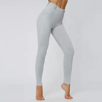2020 Femei Culoare Solidă Push-Up sală de Gimnastică Yoga Jambiere Pantaloni Pentru Femei Sport fără Sudură de Funcționare de Fitness Yoga Jambiere Pantaloni Legging