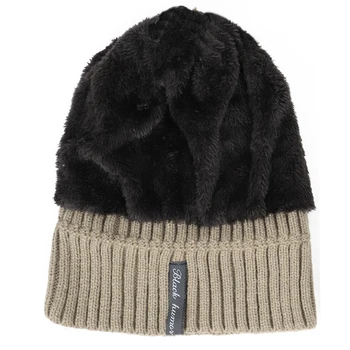 2020 moda de iarnă pălărie tricot cu dungi bărbați și femei din bumbac șapcă de iarnă în aer liber cald femeie pălărie de catifea groasă palarie casual barbati mazăre