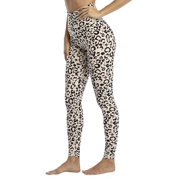 2020 Nou Leopard De Imprimare De Înaltă Talie Șold Push-Up Yoga Colanti Femei De Înaltă Elastic Subțire Sală De Gimnastică Antrenament Pantaloni Stramti Îmbrăcăminte De Fitness