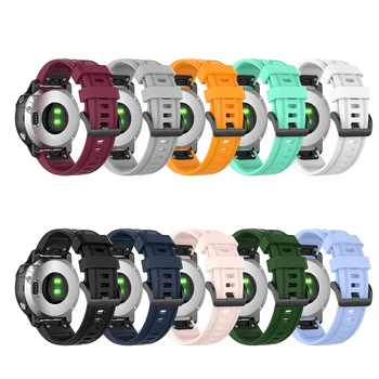 20mm Sport Silicon Watchband Wriststrap pentru Garmin fenix 5S Plus fenix5S 5S Plus fenix6s 6S Pro D2 Delta S Încheietura Trupa Curea