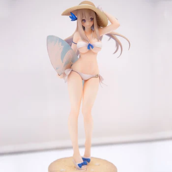 22cm Navă de război Fete R fata Sexy Lexington Plajă, costume de Baie din PVC Figurine toy Anime figura Jucărie Pentru copii Colecție Cadou