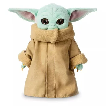 25cm/30cm Copilul Yoda Jucării de Pluș Moale Animal de Pluș Papusa Breloc Pandantive Pentru Copil Ziua de nastere Cadou