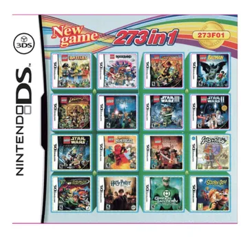 273 Din 1 Compilatii de jocuri Video Cartuș de Card Pentru DS 2DS, 3DS NDS NDSL NDSI Joc Consola Super Combo Multi Cart