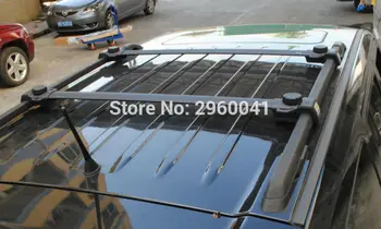 2x Aluminiu+ABS Styling Auto Accesorii portbagaj Bare Transversale portbagaj pentru Jeep Patriot 2011 2012 2013 2016