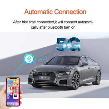 3.0 Versiunea WIFI Wireless Apple Carplay Dongle Pentru Benz 2016-2020 Mirror link-ul Auto Multimedia Player Android 9.0 Plug and Play