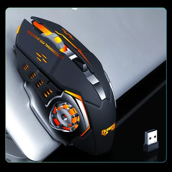 3200DPI Reglabil Optic Wireless Gaming Mouse 2.4 Ghz Mouse de Gaming LED Soareci de Calculator Receptor USB Mouse-ul Pentru Laptop PC