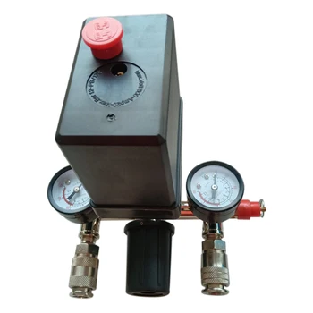 380V AC Reglementare Datoria Compresor de Aer Pompa de Presiune Comutator de Control Pompa de Aer Supapa de Control 7.25-125 PSI cu Ecartament