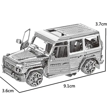 3D Metal model kit 1:50 BZS G500 vehicul Off-road de Asamblare Model 3D DIY Tăiat cu Laser Model de puzzle jucării pentru adul puzzle-uri 3d