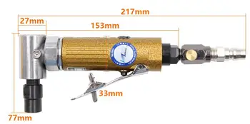 3mm, 6mm Pneumatice Unghi Mor Polizor Pneumatic Air Tool de 90 de grade