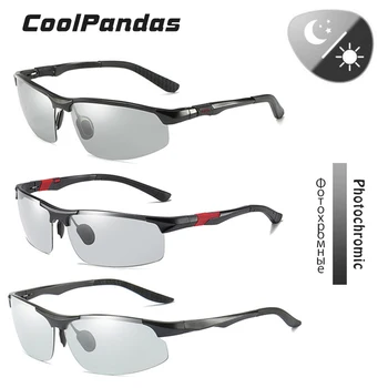 3PCS Combinate de Vânzare CoolPandas Brand de ochelari de Soare Polarizat Pentru Om Fotocromice de Conducere Ochelari Femei UV400 gafas de sol