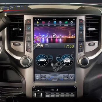 4+128G Pentru Dodge Ram Android Auto Multimedia Player 2018 2019 2020 PX6 Tesla stil Radio Carplay de Navigare GPS Stereo Unitatii