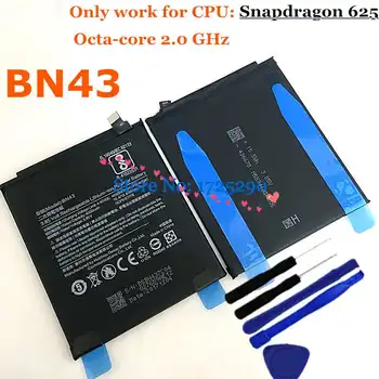4100mAh BN43 Baterie Pentru Xiaomi Redmi Notă 4X Snapdragon 625 / Nota 4 globală Snapdragon 625 CPU Octa-core 2.0 GHz